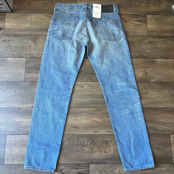 Levi’s Men’s Made In Japan 502 Taper Fit Selvedge Denim Jeans Size 34x34 NEW - Picture 1 of 8